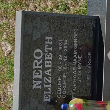 NERO Elizabeth 1931-2004
