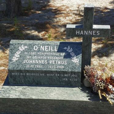 O'NEILL Johannes Petrus 1951-2009