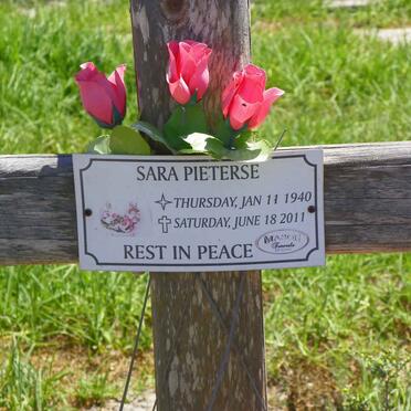 PIETERSE Sara 1940-2011