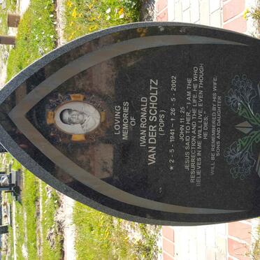 SCHOLTZ Ivan Ronald, van der 1941-2002