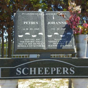 SCHEEPERS Petrus Johannes 1965-2009