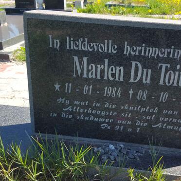 TOIT Marlen, du 1984-2001