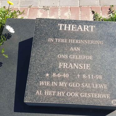 THEART Fransie 1940-1998