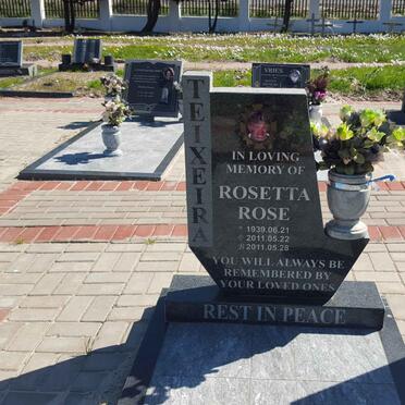 TEIXEIRA Rosetta Rosa 1939-2011