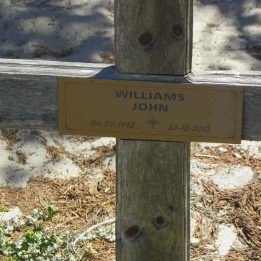 WILLIAMS John 1952-2010
