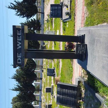 WEE Dirk Johannes, de 1958-2002