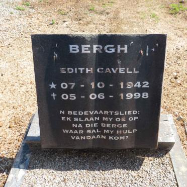 BERGH Edith Cavell 1942-1998