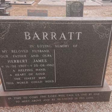 BARRATT Herbert James 1907-1982