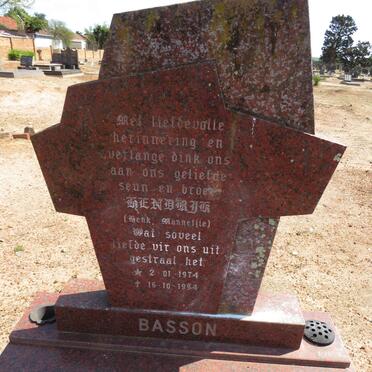 BASSON Hendrik 1974-1994