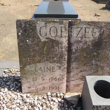 COETZEE Elaine 1966-1991