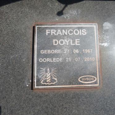 DOYLE Francois 1967-2010