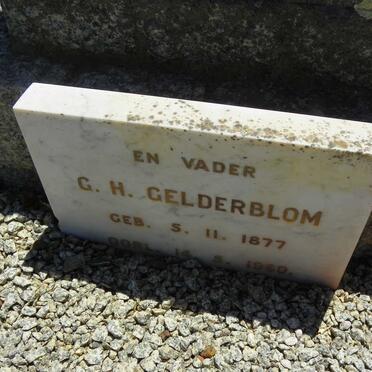 GELDERBLOM G.H. 1877-1960