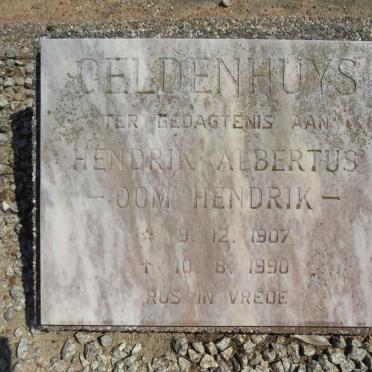 GELDENHUYS Hendrik Albertus 1907-1990