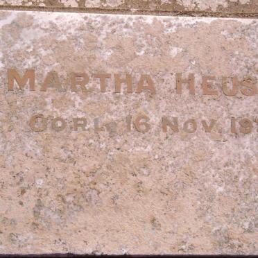 HEUSER Martha  -1931