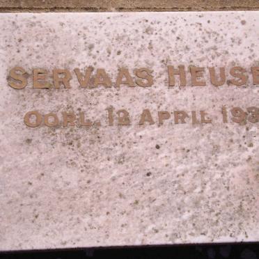 HEUSER Servaas  -1934