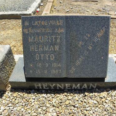 HEYNEMAN Mauritz Herman Otto 1914-1987