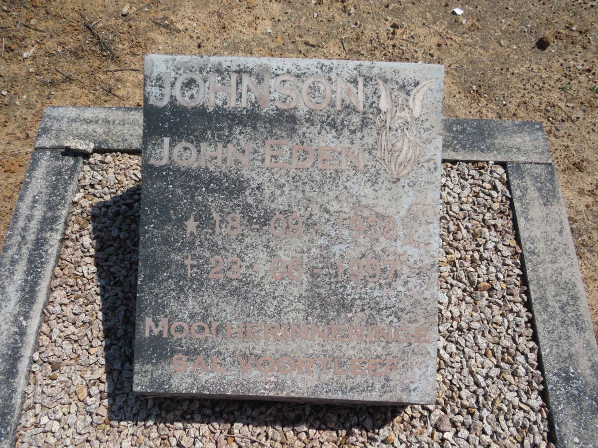 JOHNSON John Eden 1938-1997