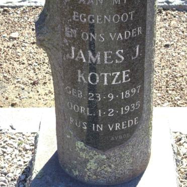 KOTZE James J. 1897-1935