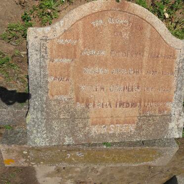 KIRSTEN Johan Frederich 1864-1929 &amp; Helena Apolonia 1876-1949 :: KIRSTEN Willem Cornelis 1910-1929