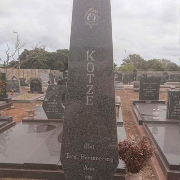KOTZE Stiaan 1963-1984
