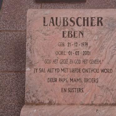 LAUBSCHER Eben 1974-2001