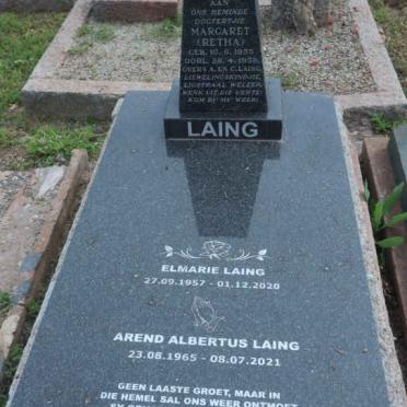 LAING Margaret 1955-195? :: LAING Elmarie 1957-2020 :: LAING Arend Albertus 1965-2021