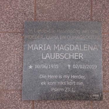 LAUBSCHER Maria Magdalena 1935-2019