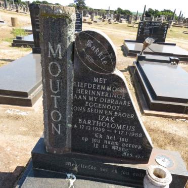 MOUTON Izak Bartholomeus 1959-1988