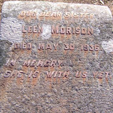 MORISON Leen  -1936