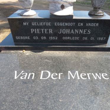 MERWE Pieter Johannes, van der 1952-1987