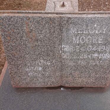 MOORE Melody 1983-1986