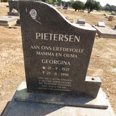 PIETERSEN Georgina 1923-1998