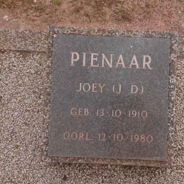 PIENAAR J.D. 1910-1980
