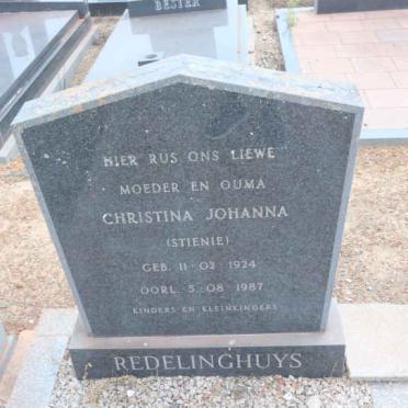 REDELINGHUYS Christina Johanna 1927-1987