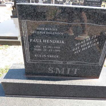 SMIT Paul Hendrik 1943-1994