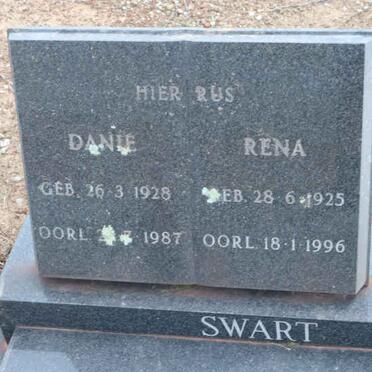SWART Danie 1928-1987 &amp; Rena 1925-1996
