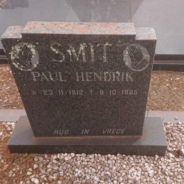 SMIT Paul Hendrik 1912-1985