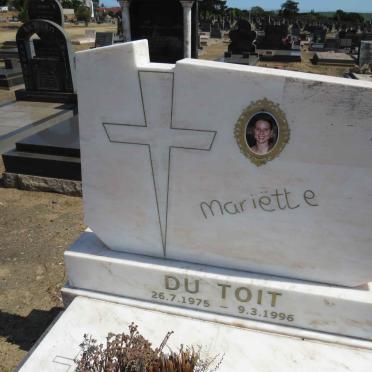 TOIT Mariëtte, du 1975-1996