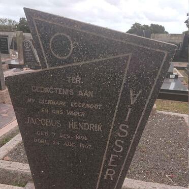 VISSER Jacobus Hendrik 1896-1967