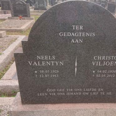 VALENTYN Neels 1928-1963 :: VILJOEN Christo 1938-2012