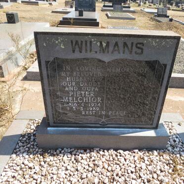 WILMANS Pieter Melchior 1924-1989