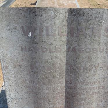 WILLIAMS Harold Jacobus 1934-1994