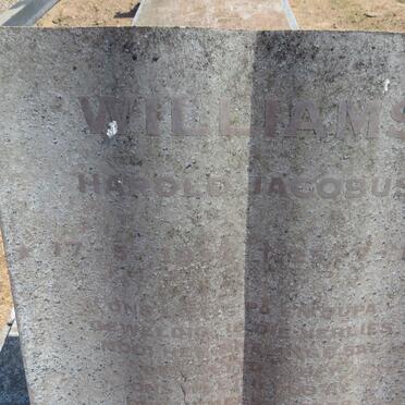 WILLIAMS Harold Jacobus 1934-1994