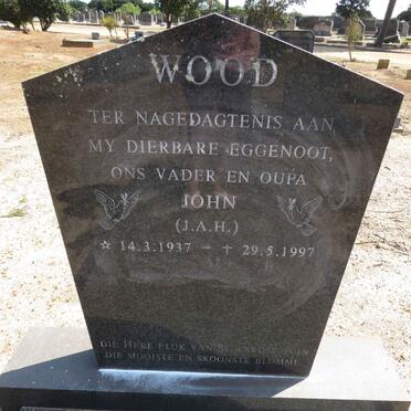 WOOD J.A.H. 1937-1997