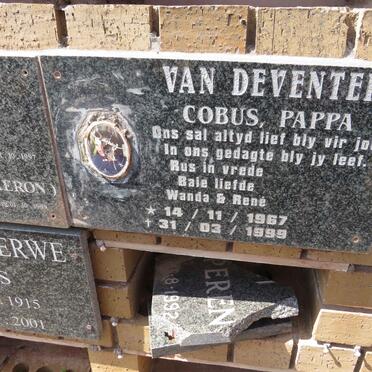 DEVENTER Cobus, van 1967-1999