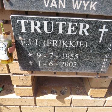 TRUTER F.J.J. 1955-2003