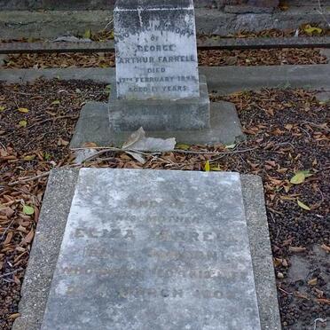 FARRELL Eliza nee JORDAN -1909 :: FARRELL George Arthur -1895