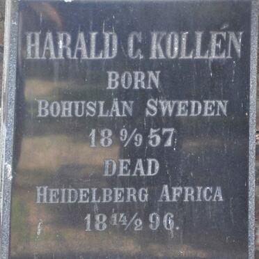 KOLLEN Harald C. 1857-1896