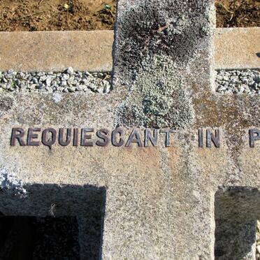 BRUNSDEN Algernon Ernest -1957 &amp; Florence Maria -1973