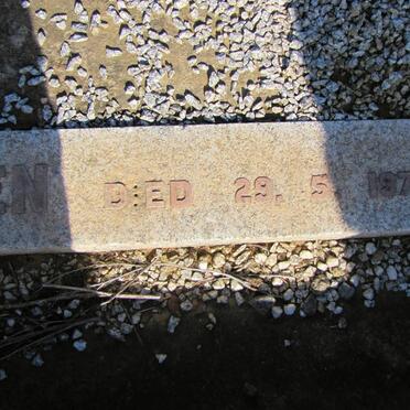 BRUNSDEN Florence Maria -1973